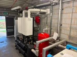 Commercial Boiler Replacement at Darland High School, Wrexham by Enhanced Energy Solutions
